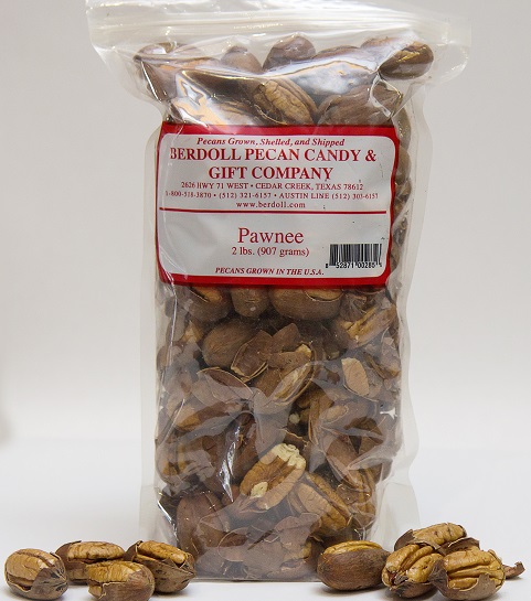 2 LBS CRACKED PAWNEE PECANS